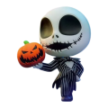 The Nightmare Before Christmas - Jack Skellington With Pumpkin (Cosbaby Figure)