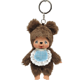 Monchhichi - Beanie Kuma Keychain (Plush Toy)