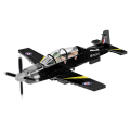 Action Town - Beechcraft T-6 Texan II Construction Set 197 Pieces (Construction Set)