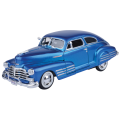 Timeless Legends - 1:24 Scale 1948 Chevy Aerosedan Fleetline Blue (Model Car)