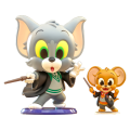 Tom And Jerry In Gryffidor And Slytherin House Robes Cosbaby Set (Cosbaby Figure)
