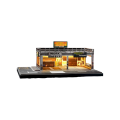1:64 Diorama - Safework Double-Deck Parking Workshop (Miniature Scene)
