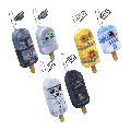 Star Wars - Ice Pop Mini Plush Keychain Collection Display Of 12 (Plush Toy)