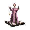 Ghost - Papa V Perpetua Purple Robes Rock Iconz (Statue)
