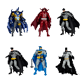 Batman (Comics) - Multiverse Collection 7″ Figure Assortment 6 Pieces (Action Figure)