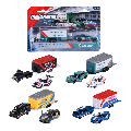 Majorette - 1:64 Racing Deluxe Trailer Hang Sell Assortment - Case Of 4 (Model Vehicle)