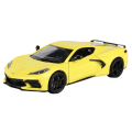 Timeless Legends - 1:24 Scale 2020 Corvette C8 Yellow (Model Car)