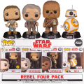 Star Wars: The Last Jedi - Rebel 4-Pack (Pop! Vinyl)