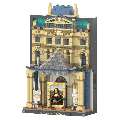JAKI - Louvre Art Realm Plastic 1211 Pieces (Brick Kit)