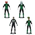 DC Multiverse - Green Lanterns 7″ Action Figure Assortment (6 Pieces) (Action Figure)