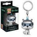Rick and Morty - Snowball Pocket Keychain (Pop! Vinyl)