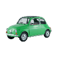 Solido - 1:18 1960 Fiat 500 Diecast (Model Car)