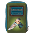 Halloween - Michael Myers Pumpkin Glow Accordion Zip Around (Loungefly Wallet)
