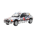 Solido - 1:18 1987 Peugeot 205 GTI #144 RallyE Diecast (Model Car)