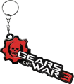Gears Of War 3 - Logo Metal (Keychain)