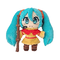 Avatar: The Last Airbender x Hatsune Miku - Aang Miku 9″ (Plush Toy)