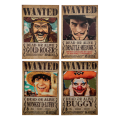 One Piece 2023 - Wanted Set Of 4 Magnets