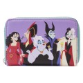 Disney Villains - Color Block Zip Around (Loungefly Purse)
