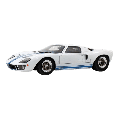 Solido - 1:18 1968 Ford GT40 MK.1 White Diecast (Model Car)