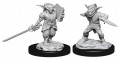 Dungeons And Dragons - Nolzurs Marvelous Unpainted Minis: Goblin Rogue Male And Bard Female (Miniature Figure)