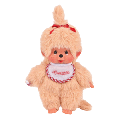 Monchhichi - Beige Beanie Girl (Plush Toy)