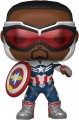 The Falcon And The Winter Soldier - Captain America Metallic (Pop! Vinyl)