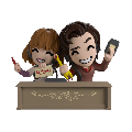 Stranger Things - WSQK Robin And Steve 5″ Vinyl Diorama (Action Figure)