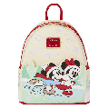 Mickey And Friends - Ice Skating Backpack With Headband Holder (Loungefly Backpack)