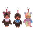 Monchhichi - Classic With Hanger (Set A) Blind Box Assortment Display Of 6 (Plush Toy)