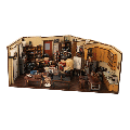 The Big Bang Theory - Sheldon’s Living Room DIY Wooden 442 Pieces (Construction Set)