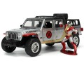 X-Men - Colossus And 2020 Jeep Gladiator 1:32 Scale (Model Car)