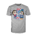 Seinfeld - Jerry And Newman (Extra Small) Pop! Tee