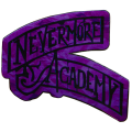 Wednesday - Nevermore Academy Pin