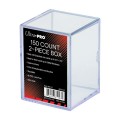 Ultra Pro - 2 Piece Plastic Box Cardholder 150 Count