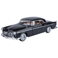 Timeless Legends - 1:24 Scale 1955 Chrysler C300 Black (Model Car)