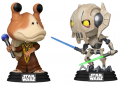 Star Wars: Clone Wars - Jar Jar Binks Vs General Grievous 2-Pack (Pop! Vinyl)