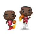 NBA JAM: Rockets - Clyde Drexler And Hakeem Olajuwon 8-Bit 2-Pack (Pop! Vinyl)