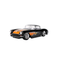 Big Time Muscle - 1:24 Scale 1957 Chevy Corvette Diecast (Model Car)