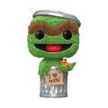 Sesame Street - Oscar The Grouch Flocked (Pop! Vinyl)