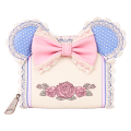 Disney - Minnie Floral And Lace Ears Zip Around (Loungefly Wallet)