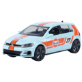 Gulf Collection - 1:43 Scale Volkswagen Golf A7 GTi With Gulf Livery (Model Car)