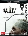 Saw IV (2007) (Limited Edition 3D Lenticular Hardcase + Art Cards) (4K Ultra HD / Blu Ray)