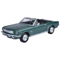 Timeless Legends - 1:24 Scale 1964 1/2 Ford Mustang Convertible Green (Model Car)