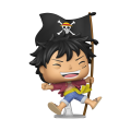 One Piece - Luffy D. Luffy With Flag (Pop! Vinyl)