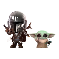Star Wars: The Mandalorian - Mandalorian And The Child Cosbaby Set (Cosbaby Figure)