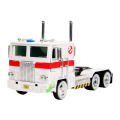 Hollywood Rides - Optimus Prime X Ghostbusters Ecto-1 Mash-up 1:24 Scale Diecast (Model Car)