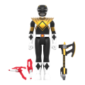 Power Rangers - Black Ranger With Dragon Shield 3.75" ReAction (Action Figure)