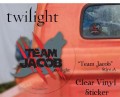 Twilight - Sticker Clear Vinyl Team Jacob