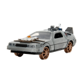Back To The Future: Part 3 - Time Machine (Railroad Wheels) 1:32 Scale Die-Cast (Model Car)