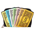 Monopoly 90th - Money Glitter Zip Around (Loungefly Wallet)